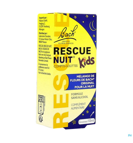 Rescue – Nuit Kids Compte-Gouttes, 10 ml