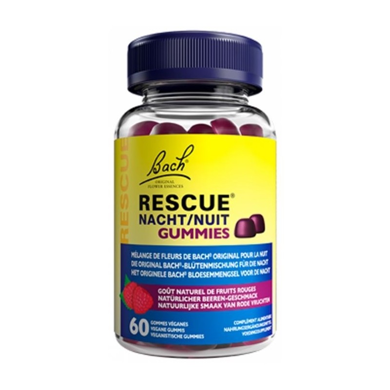 Rescue Gummies Nuit Fruits Rouges 60