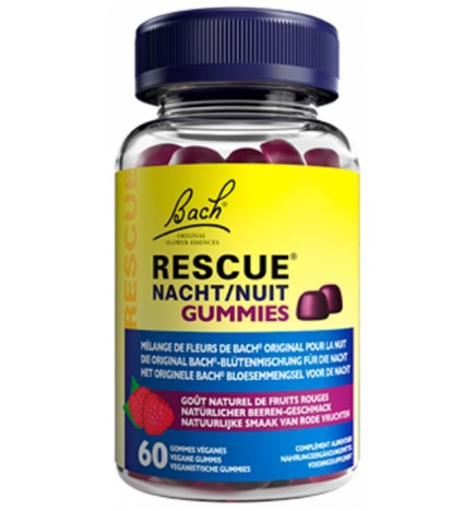 Rescue Gummies Nuit Fruits Rouges 60