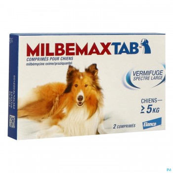 Milbemaxtab Vermifuge Chien...