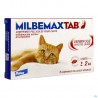 Milbemaxtab Vermifuge Chat Comprime 2