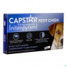 Capstar 11mg4 Insecticide Petit Chien Comprime 6
