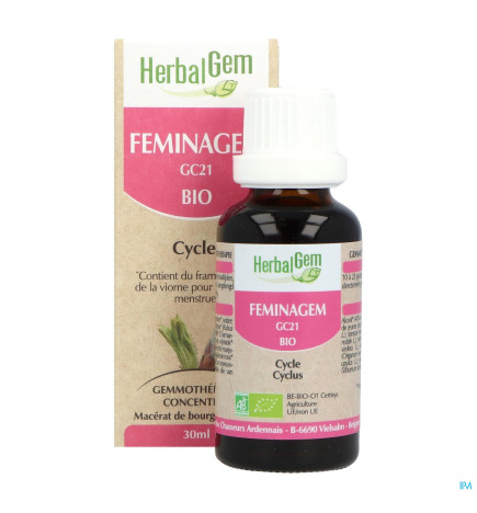 Herbalgem – Feminagem GC21 Confort Menstruel Bio, 30 ml