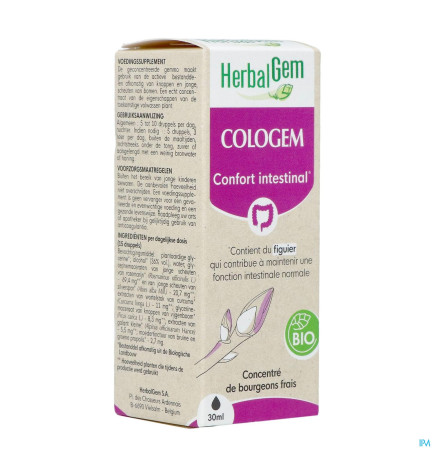 Herbalgem – Cologem GC19 Confort Intestinal Bio, 30 ml