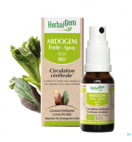 Herbalgem – Midogem Forte Gc25 Cerebral Bio Spray, 15ml