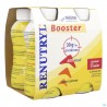 Renutryl Booster Sans Lactose Boisson Fraise 300ml X4