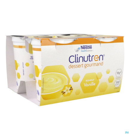 Clinutren – Dessert gourmand vanille, 200 g x4