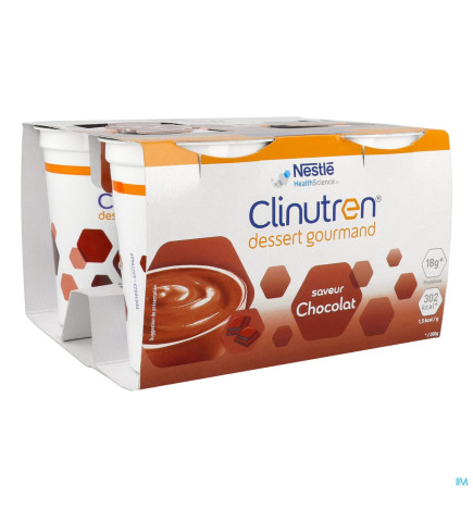 Clinutren – Dessert gourmand chocolat, 200 g x4