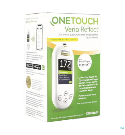OneTouch – Verio Reflect Set d’Initiation Lecteur de Glycémie