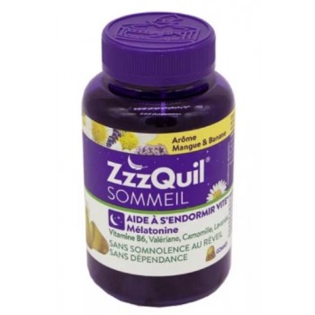 Zzzquil Sommeil Mangue Banane Gomme 60