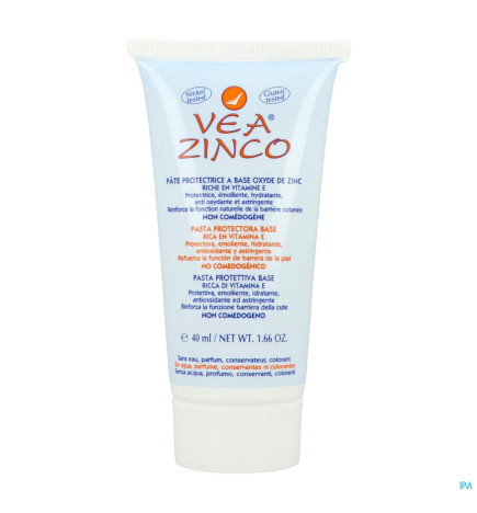 Vea – Zinco Pâte Protectrice, 40 ml