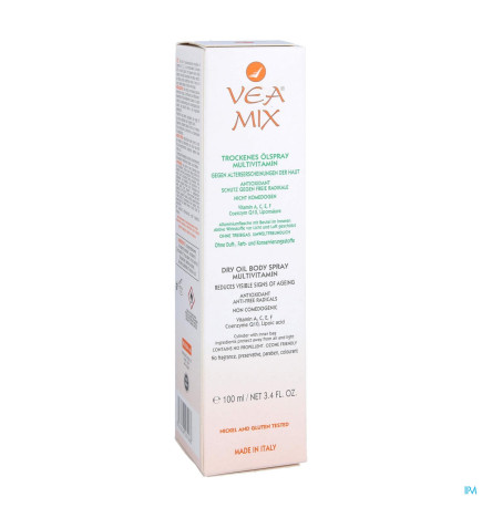 Vea – Mix Huile Sèche Vaporisateur, 100 ml
