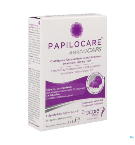 Papilocare – Immunocaps, 30 gélules