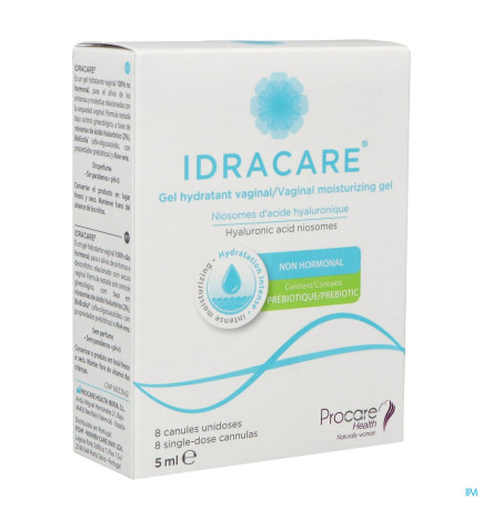 Idracare – Gel hydratant vaginal dose, 5 ml x8