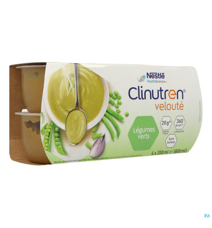 Clinutren – Velouté DADFMS recette légumes verts, 200 ml x4
