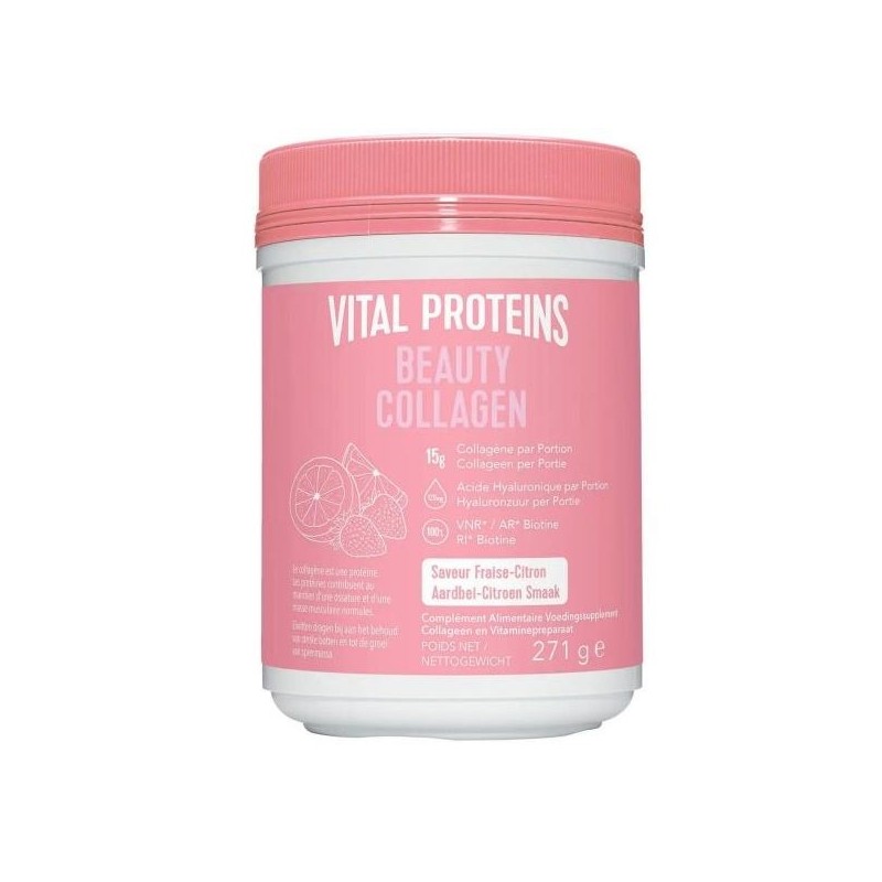 Vital Proteins Beauty Collagen Strawberry And Lemon 271g