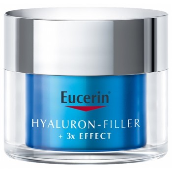 Eucerin Hyaluron-Filler + 3x Effect Crème Nuit Booster d'Hydratation 50ml