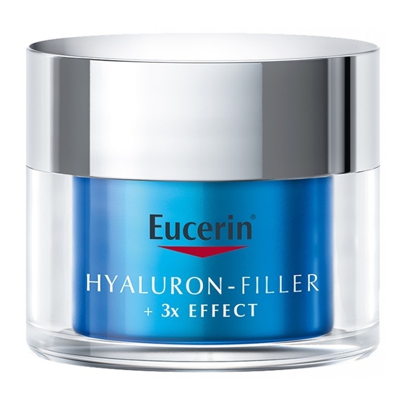 Eucerin Hyaluron-Filler + 3x Effect Crème Nuit Booster d'Hydratation 50ml