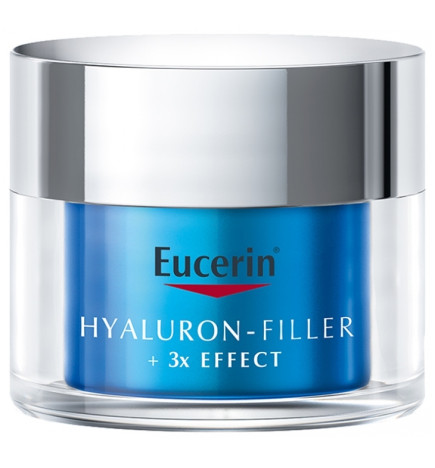Eucerin Hyaluron-Filler + 3x Effect Crème Nuit Booster d'Hydratation 50ml