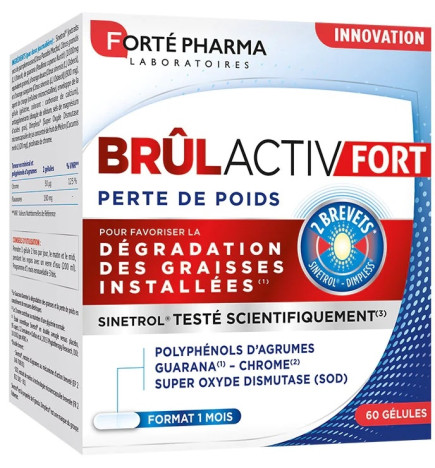 Forté Pharma Brûlactiv Fort Perte de Poids 60 Gélules