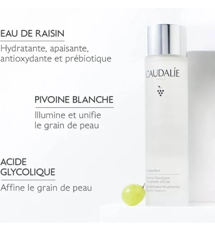 Caudalie – vinoperfect essence glycolique concentrée d’éclat, 100 ml