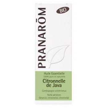 Pranarôm Huile Essentielle Citronnelle de Java Bio 10 ml