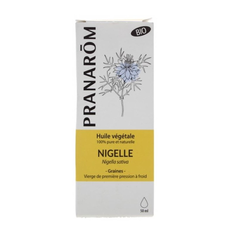 Pranarôm Huile Végétale Nigelle Bio 50 ml