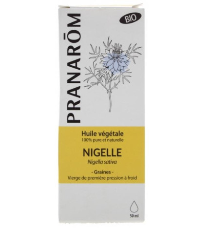 Pranarôm Huile Végétale Nigelle Bio 50 ml