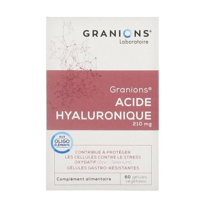 Granions Acide Hyaluronique 60 Gélules Végétales