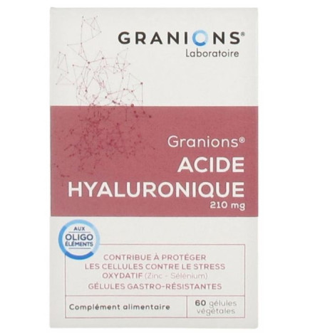 Granions Acide Hyaluronique 60 Gélules Végétales