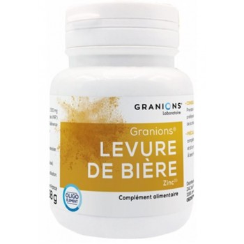 Granions Levure de Bière Zinc 60 Gélules Végétales