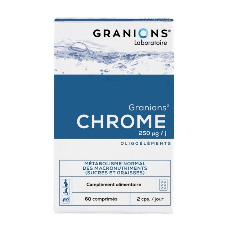 Granions Chrome 250 µg 60 Comprimés