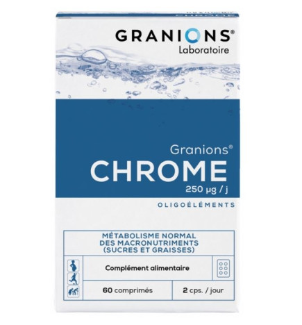 Granions Chrome 250 µg 60 Comprimés
