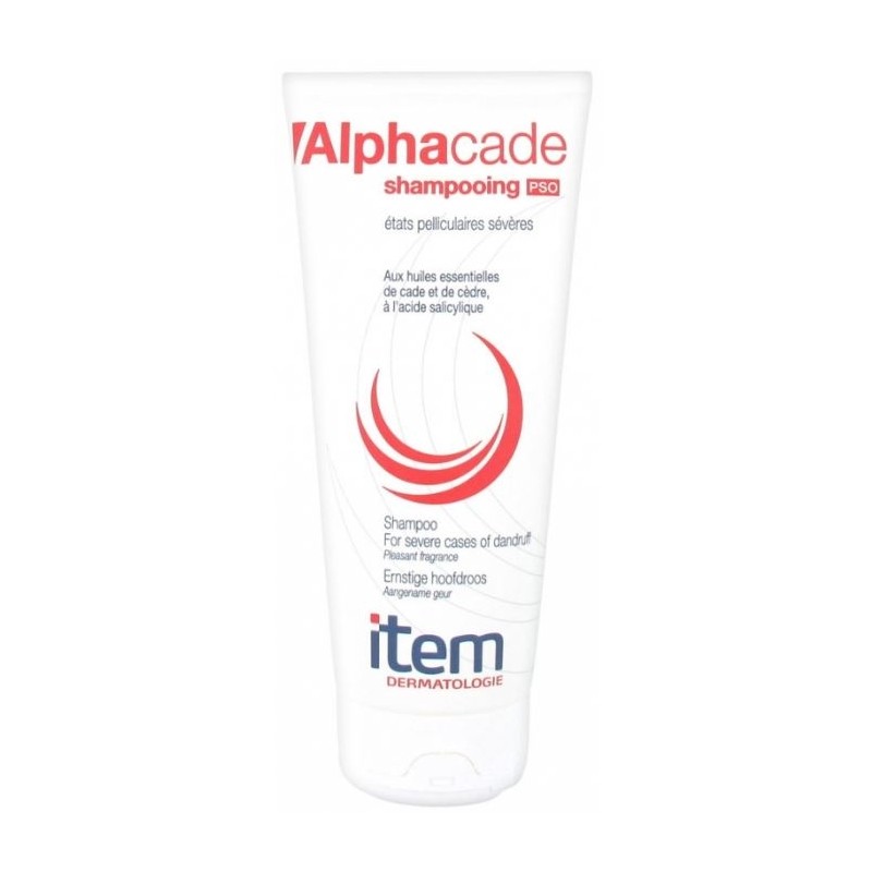 Item Dermatologie Alphacade Shampoing PSO Etats Pelliculaires Sévères 200 ml