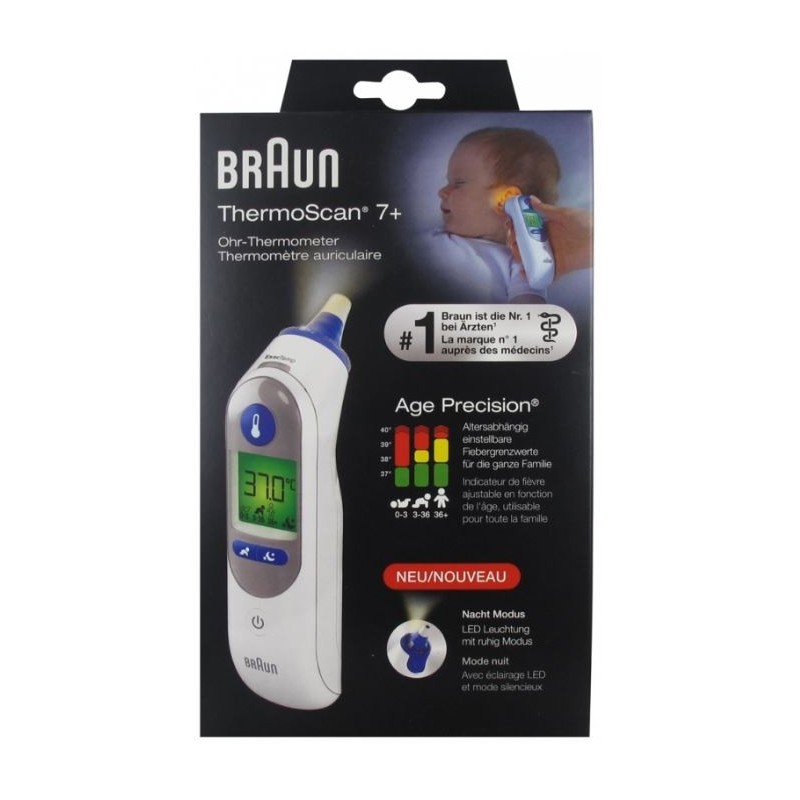 Braun Thermoscan 7+ IRT 6525