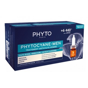 Phyto Phytocyane - Men Traitement Antichute Homme 12 x 3,5 ml