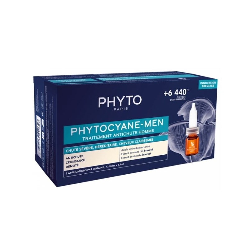 Phyto Phytocyane - Men Traitement Antichute Homme 12 x 3,5 ml