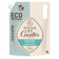 Cavaillès – gel bain-douche peaux sensibles aloe vera bio, éco-recharge, 1 L