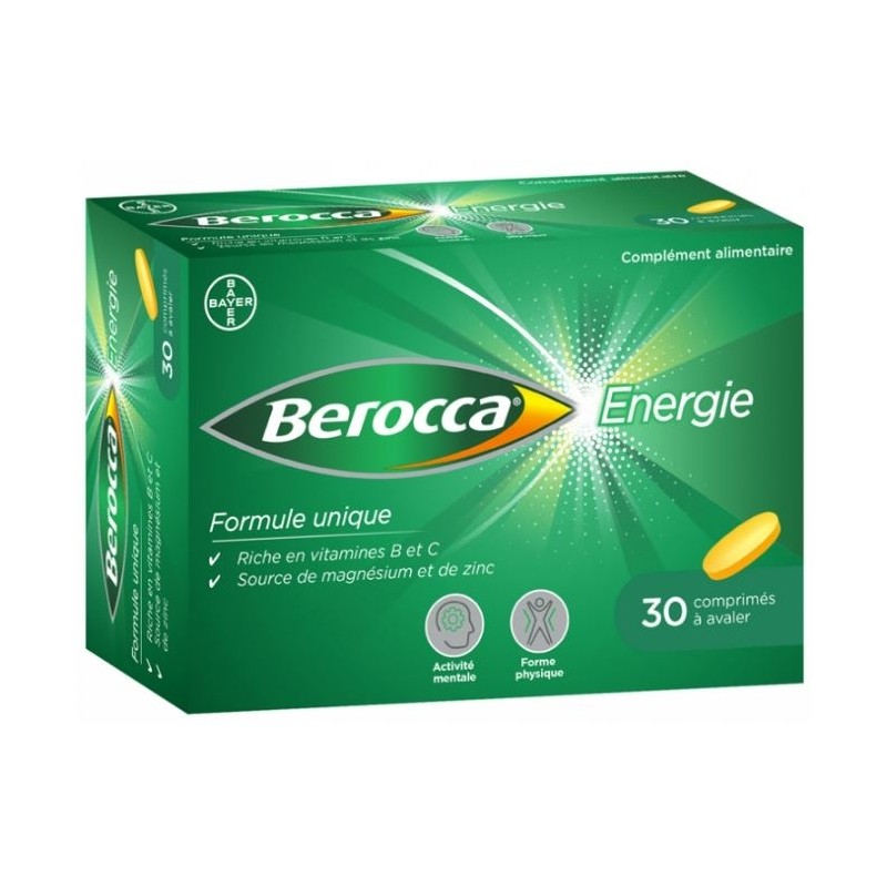 Berocca Énergie 30 comprimés à avaler