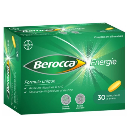 Berocca Énergie 30 comprimés à avaler