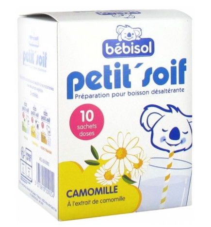 Bébisol Petit'Soif Camomille 10 Sachets