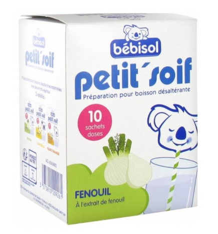Bébisol Petit'Soif Fenouil 10 Sachets