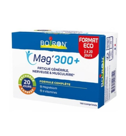 Boiron Mag'300+ 160 Comprimés