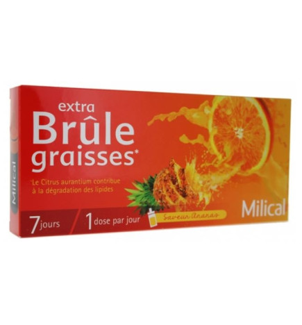 Milical Extra Ananas Brûle-Graisses 7 Doses