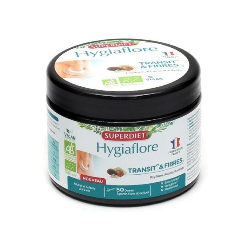 SuperDiet Hygiaflore Transit & Fibres Bio Vegan 184g