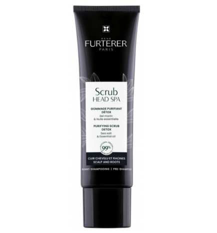 René Furterer Head Spa Scrub Gommage Purifiant Détox Cuir Chevelu 150 ml
