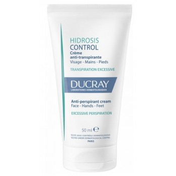 Ducray Hidrosis Control Crème Anti-Transpirante Visage - Mains - Pieds 50 ml