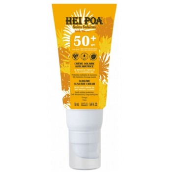 Hei Poa Crème Solaire Visage Sublimatrice SPF50+ 50 ml