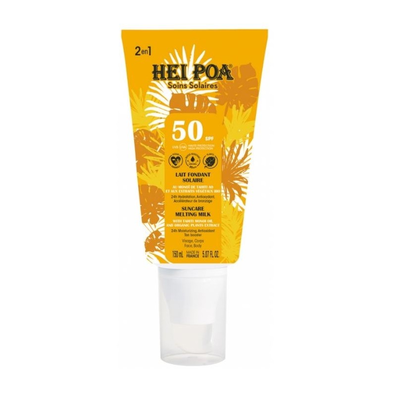 Hei Poa Lait Fondant Solaire SPF50+ 150 ml