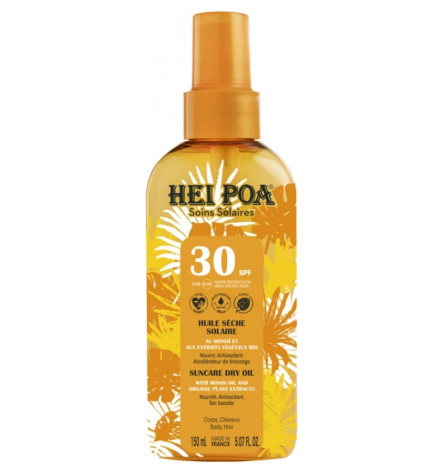 Hei Poa Huile Sèche Solaire SPF30 150 ml